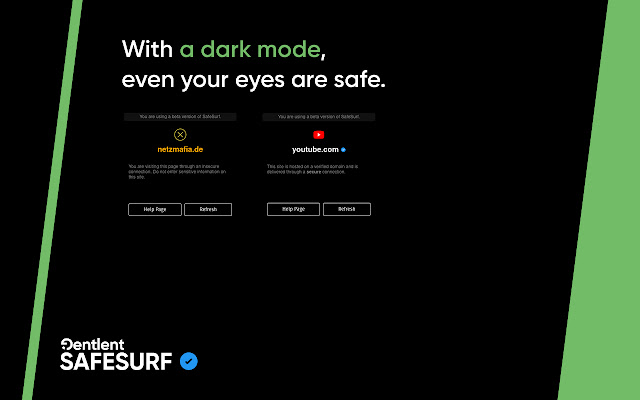 With a dark mode, even your eyes are safe.